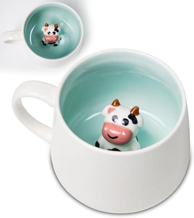 Schattige keramische konijnenmok met deksel en lepel, 3D konijnenbinnenkant, ideaal voor koffie, thee en warme chocolademelk, perfect cadeau voor vrouwen, vrienden en kinderen