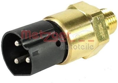 Temperatuurschakelaar Motor - Koelvloeistof Sensor - Motorkoeling Controleren - Dubbele Thermosensor - M14x1.5 - Zwart