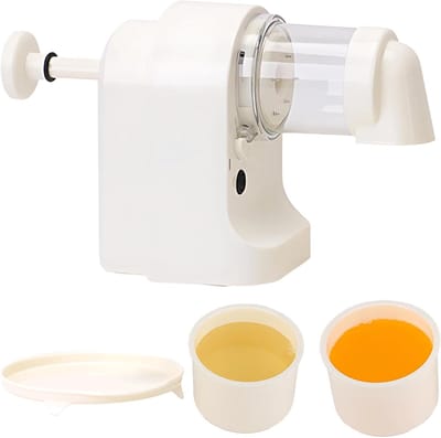 Elektrische IJscrusher - IJsmachine Schaafijs - Desserts Maken - Draadloos Gemak - 18 x 29 x 13 cm - Wit