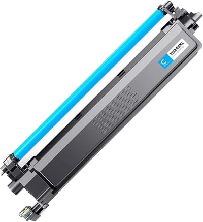 Toner Geschikt Voor Brother TN-248 | 1x Cyaan Geschikt voor Brother L3515CDW - L3520CDW - L3527CDW - L3555CDW - L3560CDW - L3215CW - L3220CW - L3240CDW - L8230CDW - L8240CDW - L3740CDW - L3760CDW - L8340CDW