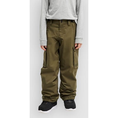 Quiksilver Snow Down Cargo Kids Broek groen