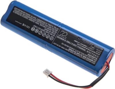 Vervangende Batterij - Accu Zaklamp - Verlichting Werken - Kortsluiting Oververhitting Bescherming - 4.8V 2500mAh - Black