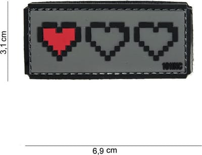 Embleem 3D PVC Last Live grijs