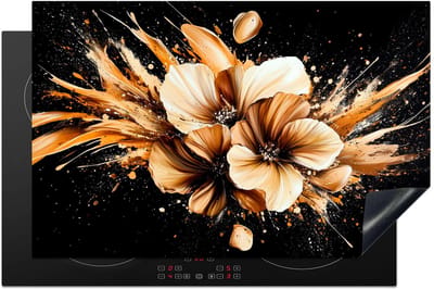 Dailygoods- Inductiebeschermer 80x52 cm - Kookplaatbeschermer - Antislip Mat - Keuken Decoratie - Stijlvol Design - Functionaliteit