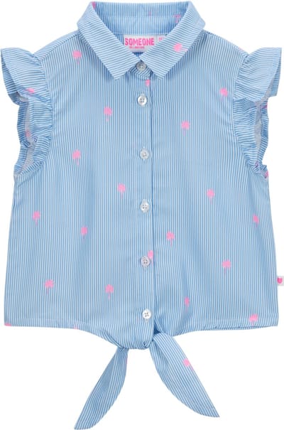 Someone FARO-SG-21-K Meisjes Blouse - ECRU