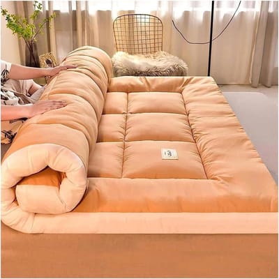 Japanse Futon Matras - Vloermatras Slaapmat - Comfortabel Slapen - Ergonomisch Ontwerp - 100 x 200 cm - C