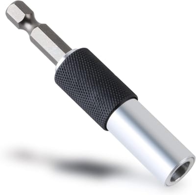3-in-1 magnetische telescopische huls voor zeskantstangen met handschroevendraaier en bits, veelzijdig gereedschap voor klussen en onderhoud