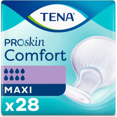 TENA ProSkin Comfort Maxi - 2 x 28 stuks - Voordeelverpakking