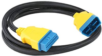 OBD-II Verlengkabel – 1.5m 16 Pin Mannelijk naar Vrouwelijk Adapter voor Auto Diagnostische Tool