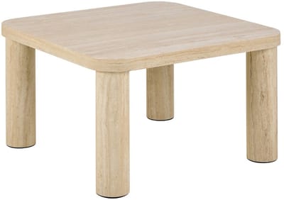 Salontafel Sorell Travertin Beige 60cm - Giga Living