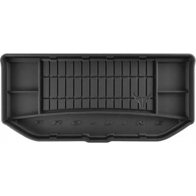 FROGUM Kofferbakmat - Rubber - Geschikt voor SKODA CITIGO (2011-2020) - Hatchback - Hoge laadvloer - Organizer functie - Zwart