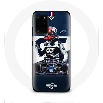 Hoesje voor Samsung galaxy S11 plus Formule 1 Max Verstappen F1 coureur Blauw