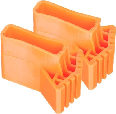 Laddervoet Hoezen - Ladder Stabilisatoren - Veilig Werken - Antislip Rubber - 2 Stuks - Oranje
