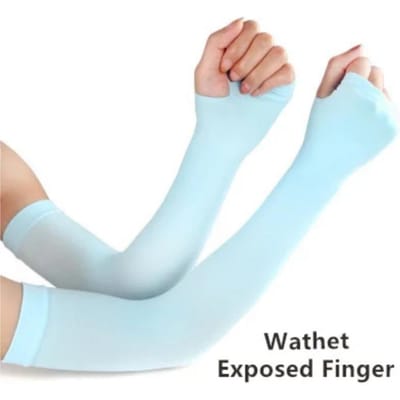 Manches Manches Activités de Fitness Manches Protection Bloque les UV Gants Refroidissement Chaleur Course à Pied Basketball Cyclisme Ski Bandes Dessinées Bras W Utilisation Pratique One Size