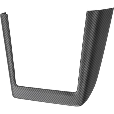 Middenconsole Bekledingscover Comfortabele Grip Slijtvast Interieur Console Decoratieve Stickers voor black