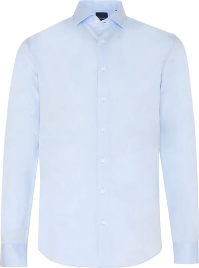 TRESANTI | NOAM I Basic stretch overhemd | Sky Blauw | Size 37
