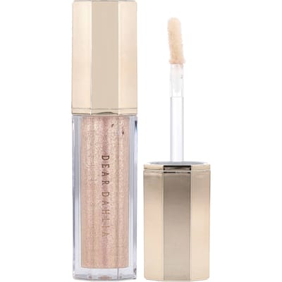 Dear Dahlia, Paradise Shine eye sequin, liquid eye shadow, Goddess, 4g (0.14oz) beige