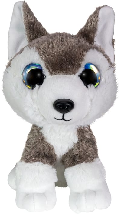 Lumo Stars pluche knuffel wolf Wolfgang 15cm - zachte knuffel speelgoed.