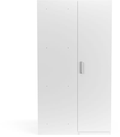Wasophoogte® Opbergkast - Zijkast voor wasmachine kast - Module K2 - 700(D)*1300(B)*2350(H) mm - Wit