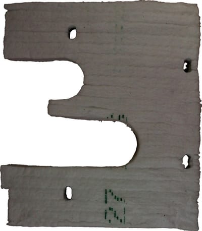Wolf Isolatie branderplaat voor NG-4E-17, 161406199