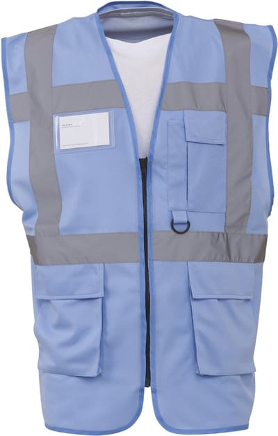 Yoko Signalisatie multifunctioneel executive vest YHVW801 - Sky - S