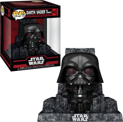 Star Wars Darth Vader on Throne (Pop! Deluxe) vinylfiguur 745 Funko Pop! meerkleurig
