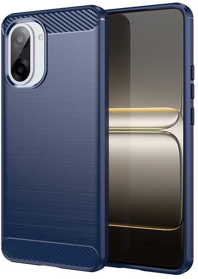 Coverup Hoesje - Geschikt voor OnePlus Nord CE5 Hoesje - Coverup Armor Brushed TPU Back Cover - Blauw