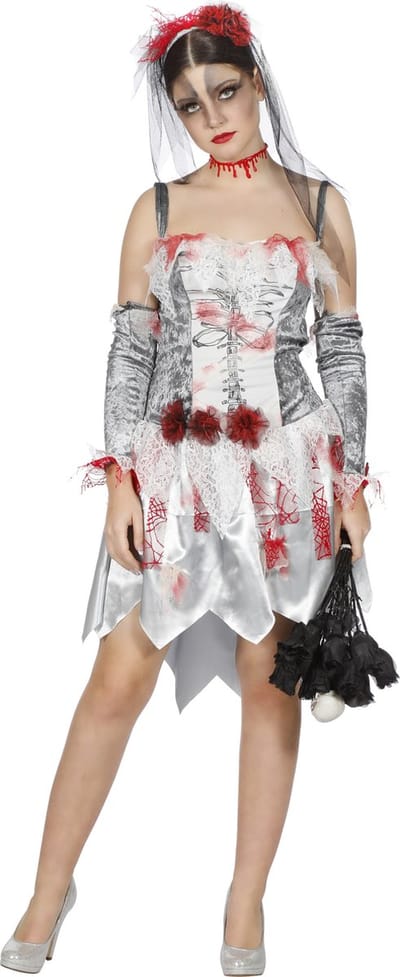 Bloedmooie Zombie Bruid - Vrouw