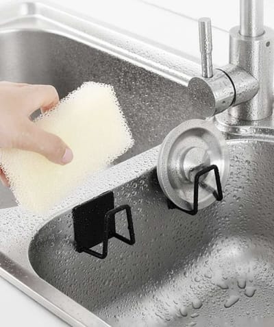 Keuken gootsteen organizer - Eenvoudig te installeren zonder boren - Sterke zuignap