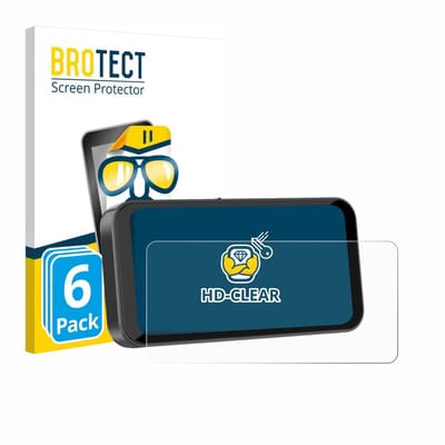 BROTECT - Screenprotector voor Carpuride W603B 6.3" - Folie Beschermfolie transparant 6 Stuks