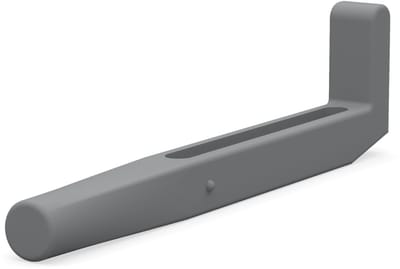 Raambegrenzer Pen – Vervangende plastic onderdeel voor vergrendelingsschuif geschikt voor Velux Dakramen – Grijs