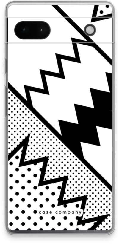 Case Company® - Hoesje geschikt voor Google Pixel 6a hoesje - Pop Art #5 - Soft Cover Telefoonhoesje - Bescherming aan alle Kanten en Schermrand