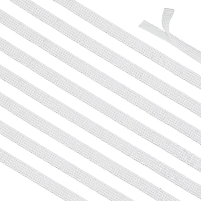 Dailygoods- Parelwikkelrol 5,49 m - Zelfklevend Parellint - 3 Rijen Parels - Decoratie voor Bruiloft/Verjaardagsfeestje - 9,5 x 3,5 mm - Geschikt voor DIY Kunstdecoratie