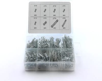 Tooltech Drukveren set - 246 stuks - Diverse maten - Inclusief opbergdoos