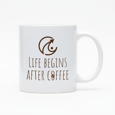 Nevolis® | Koffiemok 330ml met Uniek Design | Ontwerp Jouw Eigen Mok | Handgemaakt Cadeau voor Koffieliefhebbers | Gepersonaliseerd op Aanvraag | Enkel of Grote Bestelling
