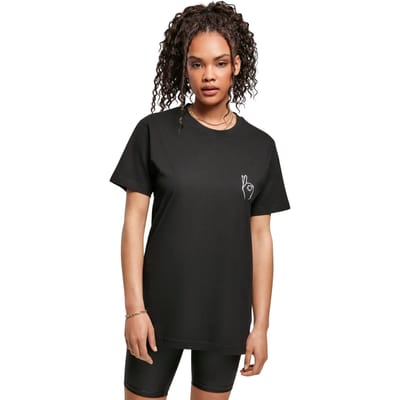 Mister Tee - Easy Ladies Tshirt - XS - Zwart