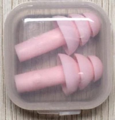 *** 2 Paar oud Roze oordoppen - 4 stk Zachte siliconen - Universeel en ideaal voor reizen en slaap - Nachtrust - Goed Slapen - Op maat Knippen - van Heble® ***