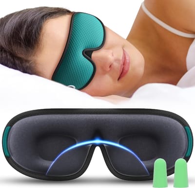 MRKK® Eye Mask Sleep - Masque de Nuit Femme & Homme - Extra Doux