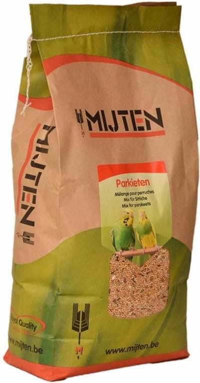 Mijten Parkietenvoer - Grasparkiet Vogelvoer - Complete Zadenmix Korrels - Vogel Zaad - Kooivogels - 5kg