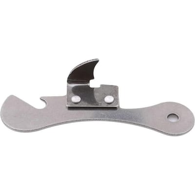 Keukengerei Blikopener Multifunctionele Blikopener Super Goede Potopener Bierflesopener zilver