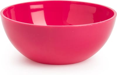 Plasticforte schaaltje/kommetje - fuchsia - kunststof - D12 x H5 cm