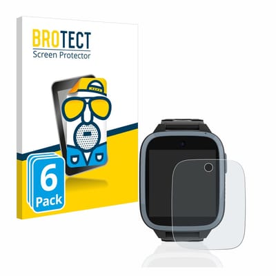 BROTECT - Screenprotector voor Xplora XGO3 / Kidzi / Let's Go - Folie Beschermfolie matte 6 Stuks