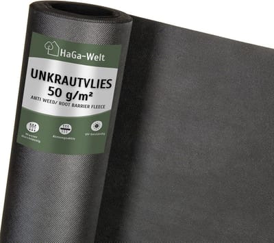 Tuindoek Onkruiddoek - Plantenvlies Bodembedekker - Tuinonderhoud Onkruidvrij - Waterdoorlatend Ademend - 12 x 10 Meter