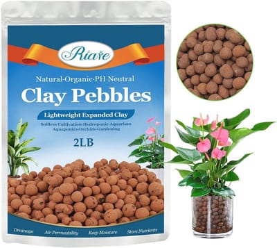 Organische Uitgebreide Kleikorrels voor Planten - Lichte Hydrocultuur Klei Kiezels (5L)