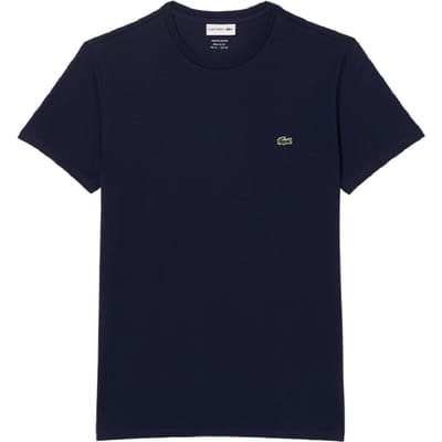 Lacoste Heren T-shirt - Navy Blue - Maat L