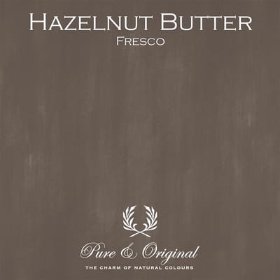 Pure & Original Fresco Kalkverf Hazelnut Butter 1 L