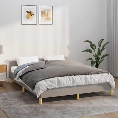 vidaXL - Verzwaringsdeken - met - hoes - 150x200 - cm - 7 - kg - stof - grijs