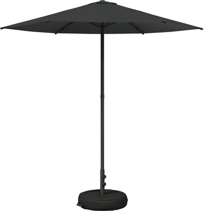 vidaXL - Tuinparasol - met - voet - 230 - x - 230 - cm - Polyester - Rechthoekig
