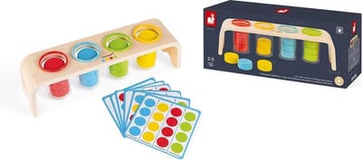 Janod - Educatief spel - Kleuren sorteren