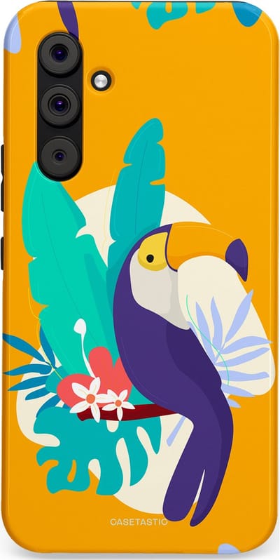 Casetastic Hoesje Geschikt voor Samsung A54 (5G) - Stijlvolle Beschermende Duo-layer Case - Toeceaan